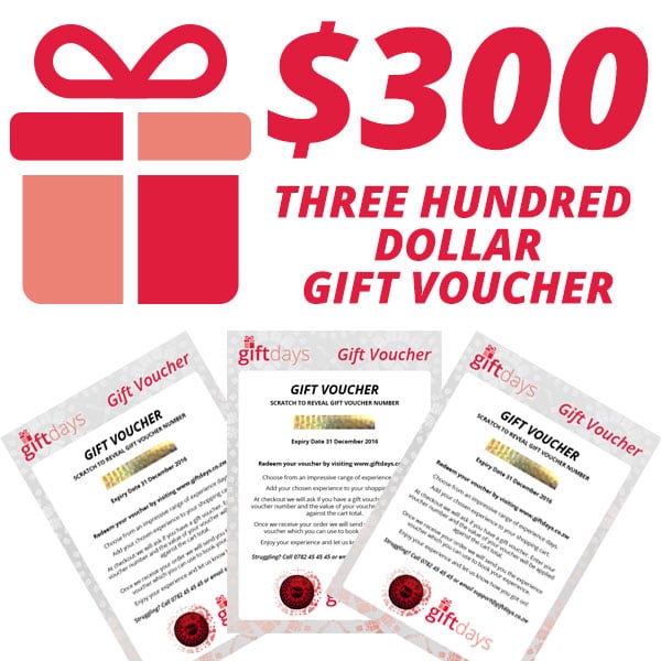 GiftDays $300 Gift Voucher