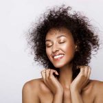 Beautiful woman wearing makeup